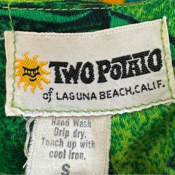 Vintage Two Potato Tiki Dress of Laguna Beach, California Small RARE - Picture 8 of 10